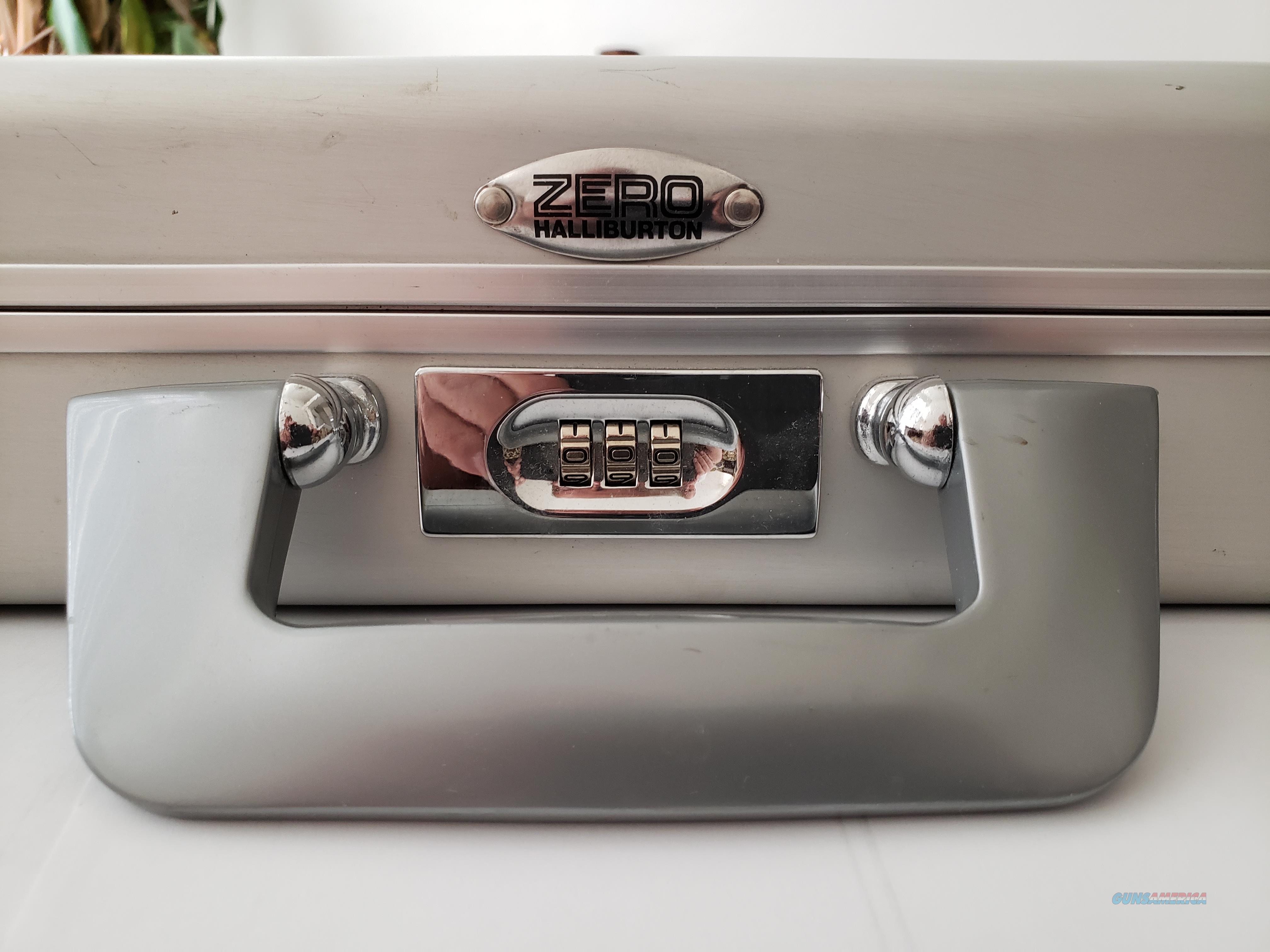 Rare Zero Halliburton Classic Alumi... for sale at