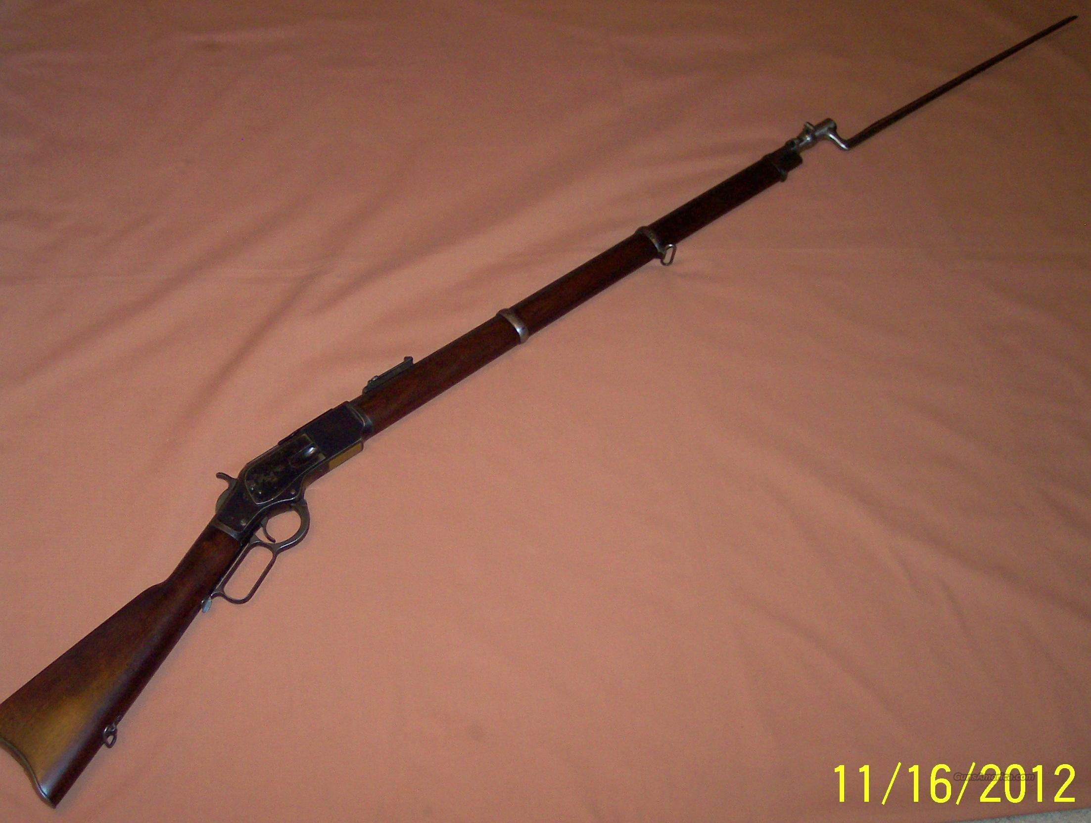 Winchester 1873 Musket with for sale at