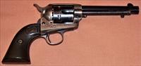 Colt 1st Generation SAA 5.5 Barrel, .38 WCF wHolster & Letter c.1906