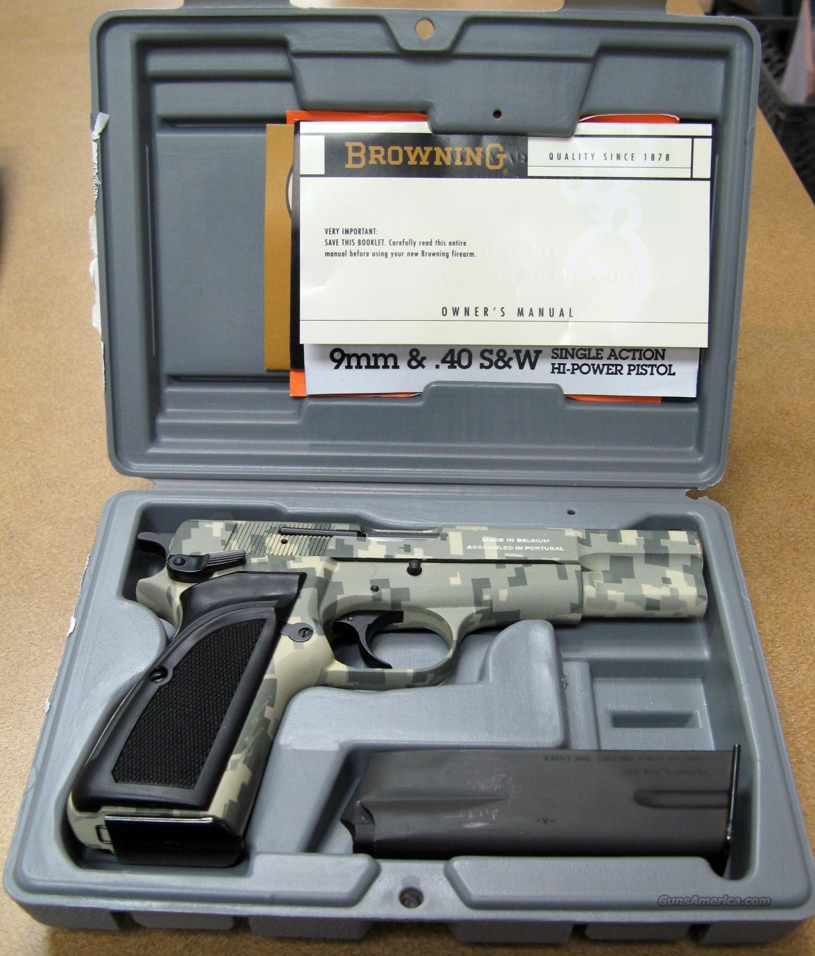 Browning Hi Power Mark Iii Digital Green