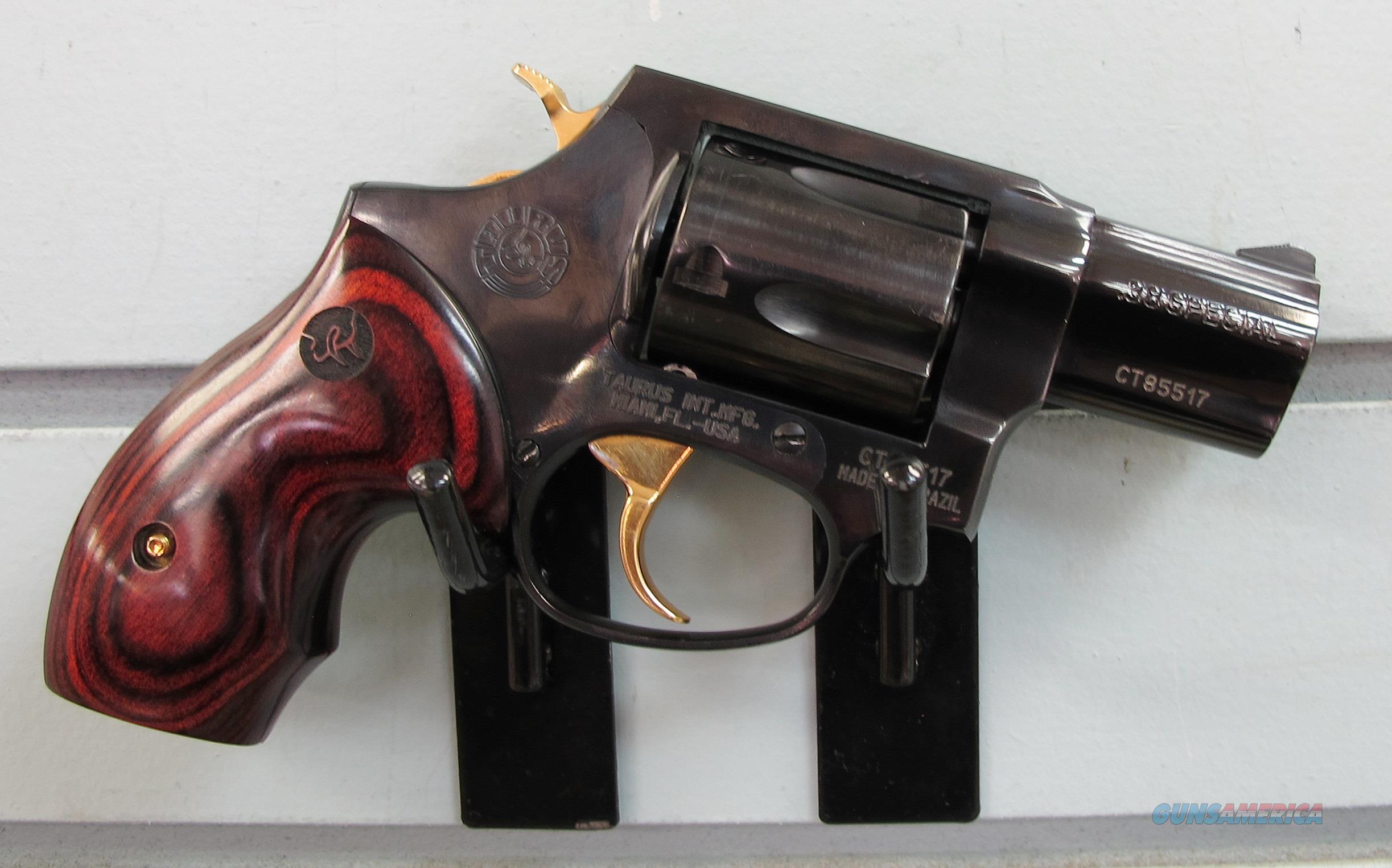 TAURUS 85 38SPL GOLD ACCENTS for sale