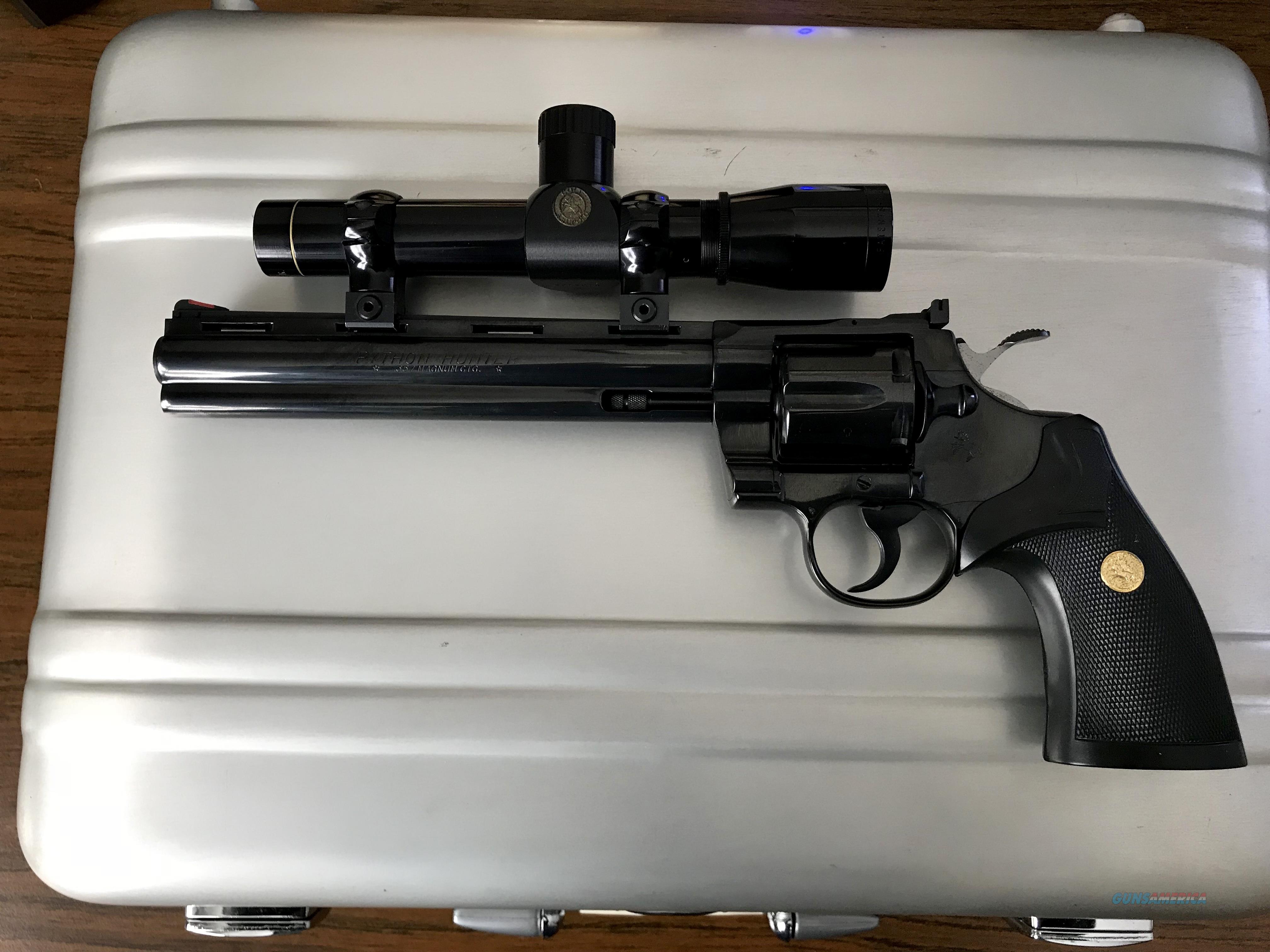COLT PYTHON, HUNTER w/Leupold 2XSco... for sale at Gunsamerica.com ...