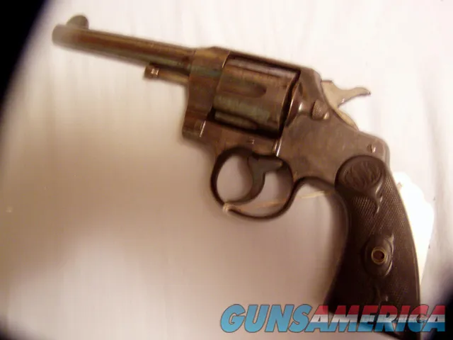 SED BLUE COLT ARMY SPECIAL IN .41 LONG COLT CALIBER WITH A 5 INCH BARREL SN