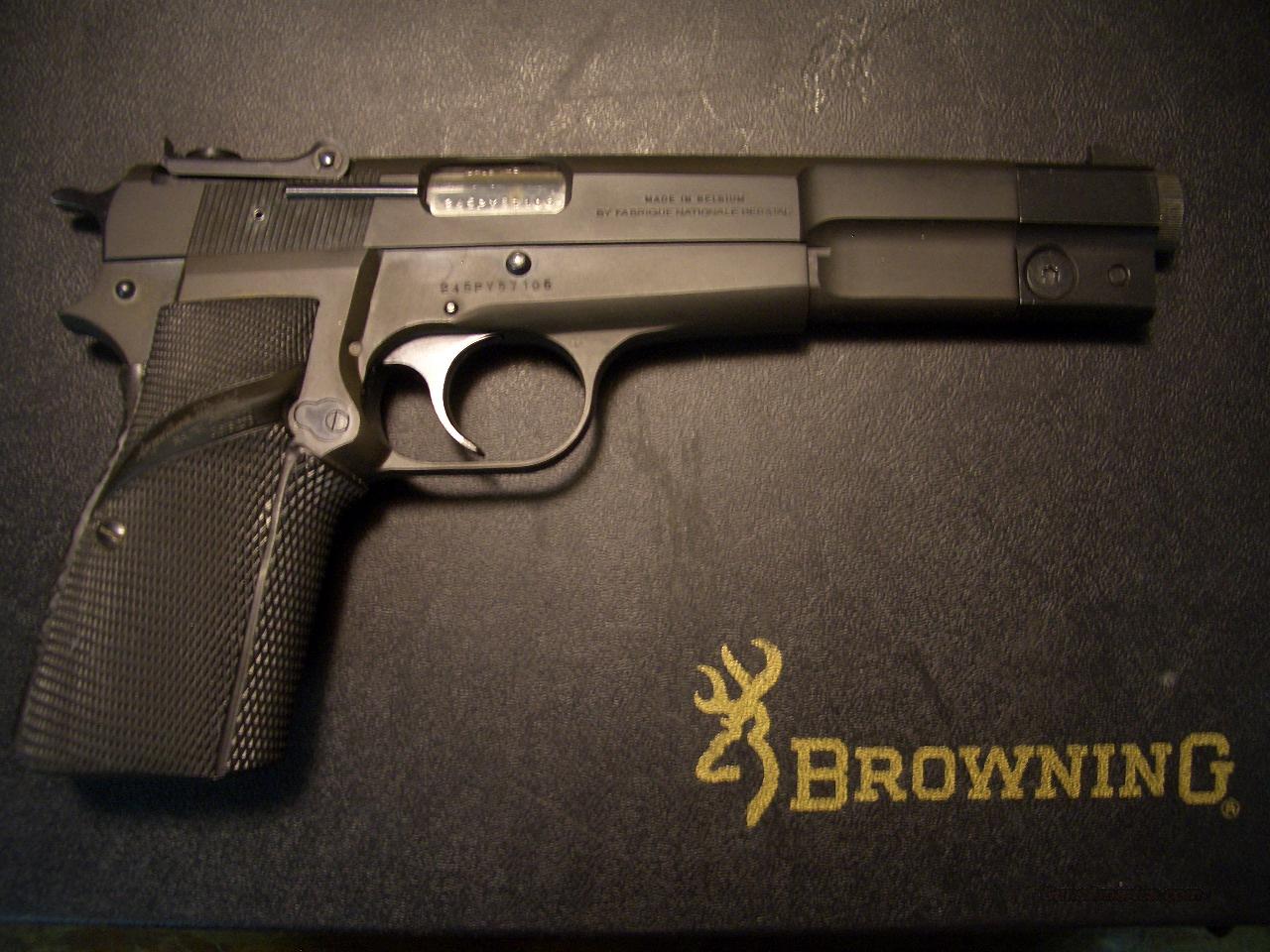 BROWNING HIPOWER GP COMPETITION for sale at 936633410