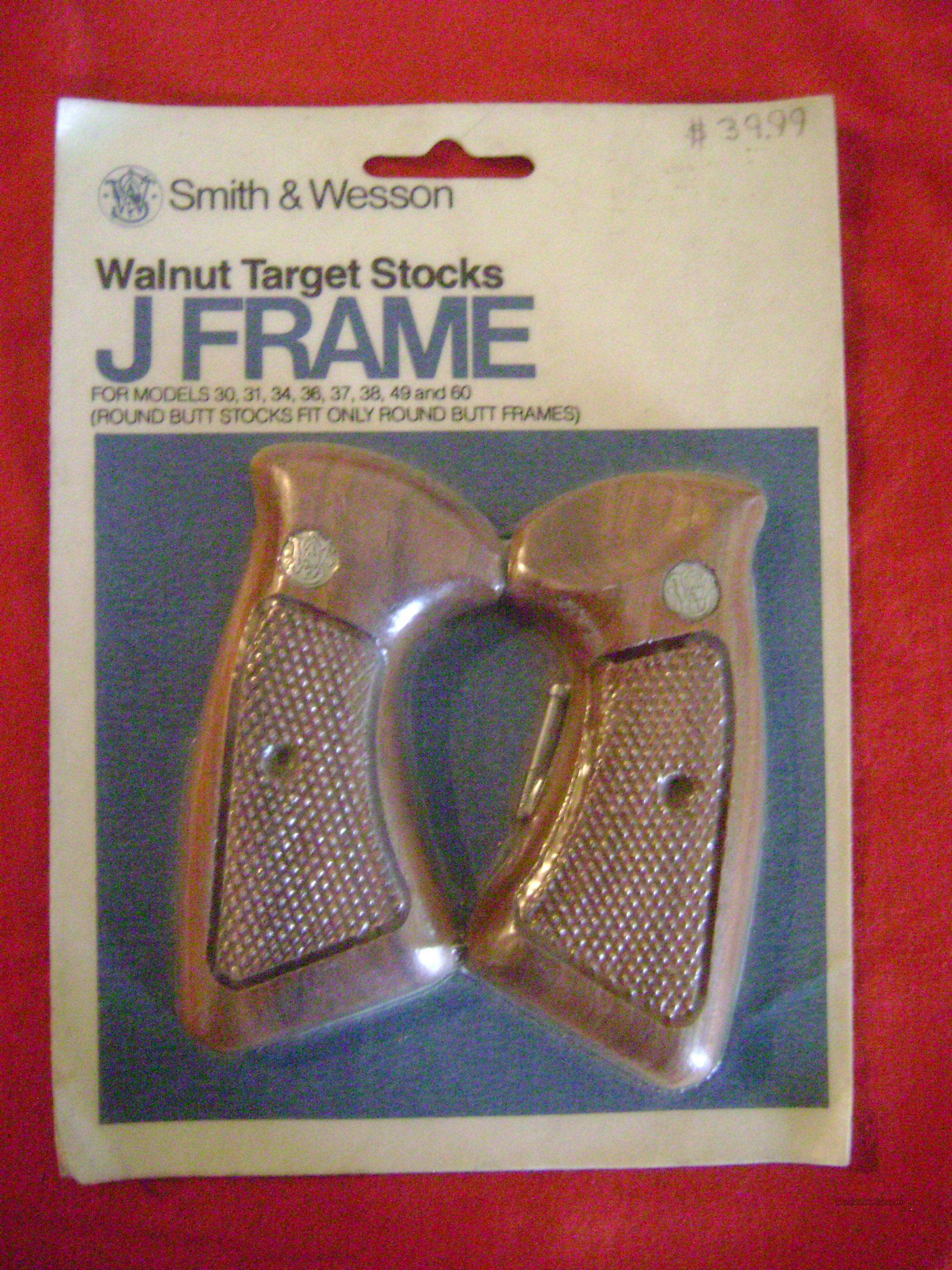 S&W JFrame Factory Walnut Target G... for sale at