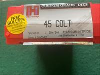 Hornady Custom Grade Dies 45 Colt