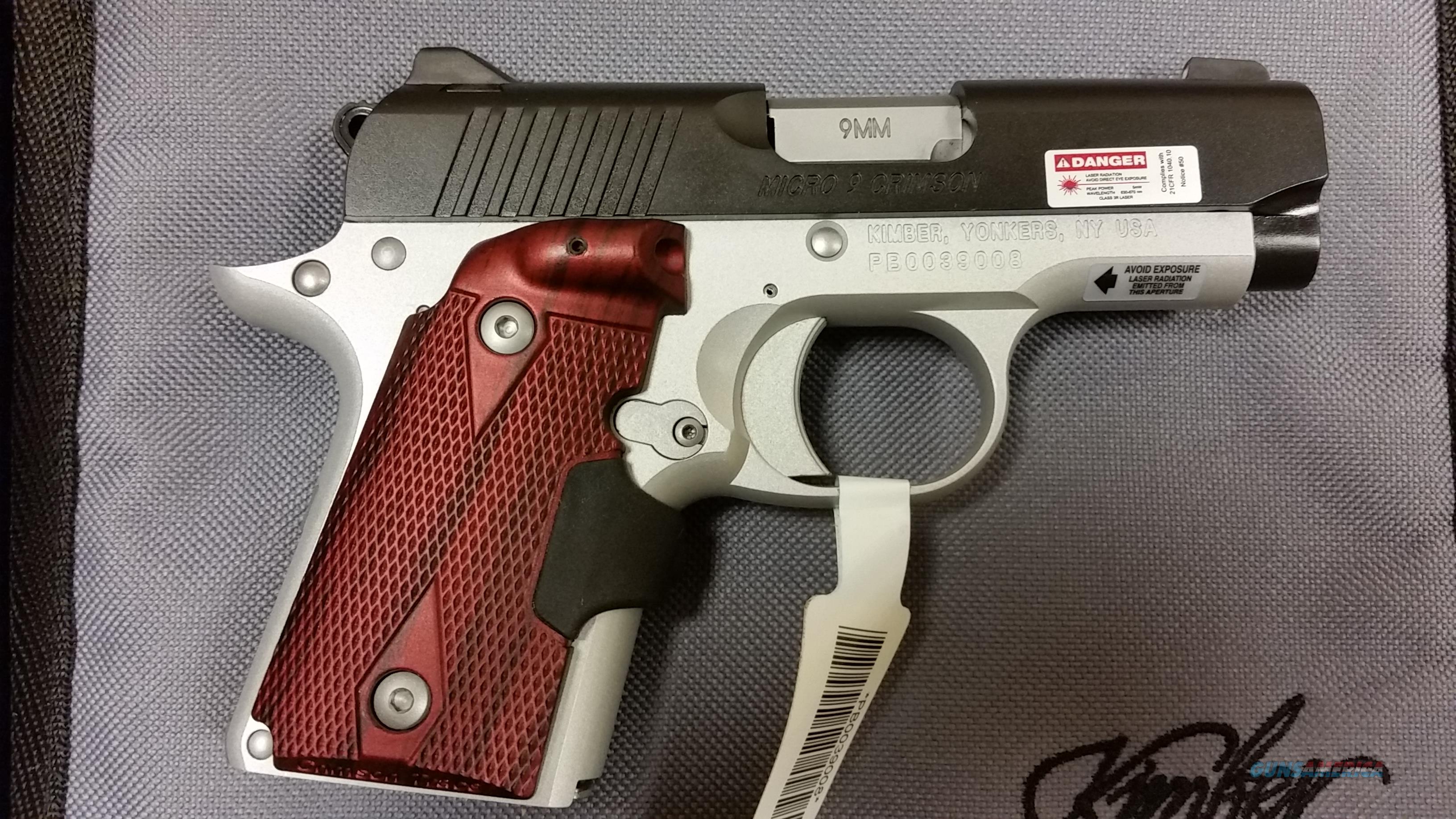 Kimber Micro 9 Crimson Carry 9mm for sale at 939583000
