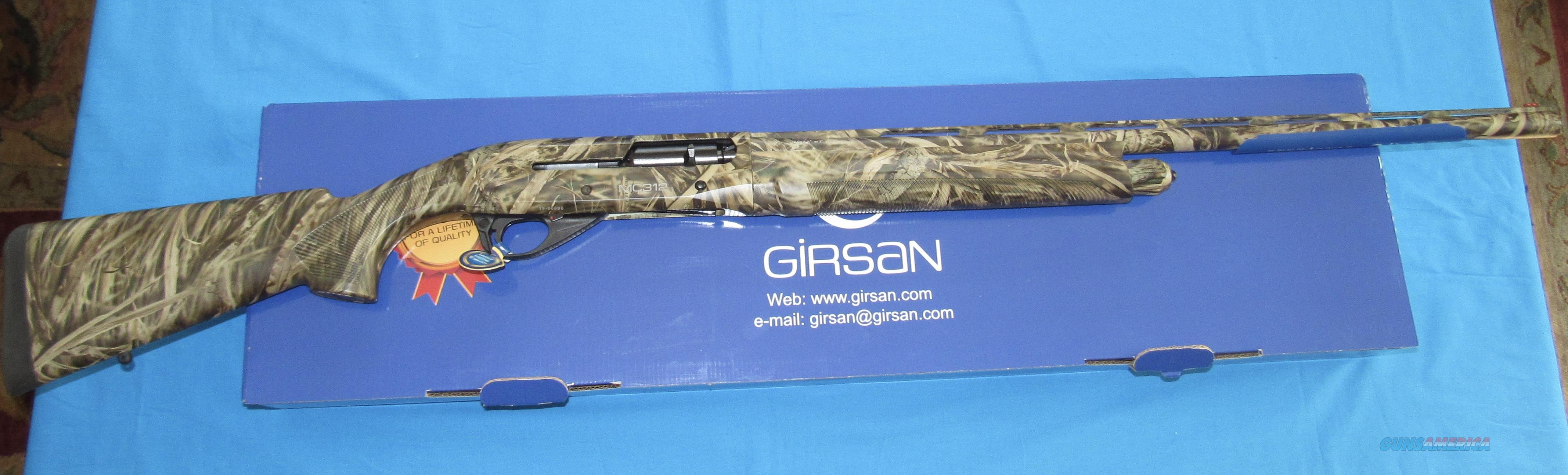 GIRSAN MC312 INERTIA 12 GAUGE 3.5" CAMO SEMIAU... for sale