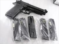 3 Beretta 92S Taurus PT92 PT99 9mm Magazines $17 each & Free ship, 15 round Hi Cap New HFC Keymore No go on 92FS Fit New or Old Tauruses Old Berettas Only Buy 3 Ships Free! 