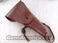 GI style Holster 45 Autos 1911 Pistols New India Leather WWI WWII type GL002 Colt Government Model 45 Automatic