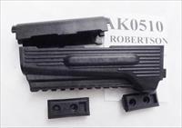 AK47 Tactical Forend with Gas Guard Lateral Light Mounts 10 Slot Picatinny Rail Inter Ordnance IOC Black Polymer US Made $3 Ship 3 ship free