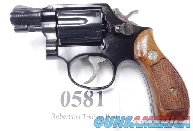 Smith & Wesson .38 model 12-2 Blue Snub 2 1974 Cold War CA C&R S&W Revolve