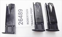 3 Smith & Wesson SW99 Factory 10 Shot Magazines Walther P99 P990 MR Eagle Fast Action 9mm 26489 FA910 Walther 19278 type $27 ea Free Ship 