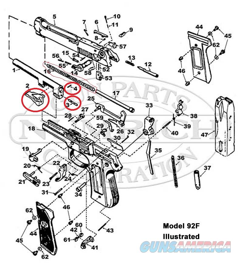 Beretta 92 96 90 Series Locking Blo... for sale at
