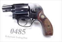 Smith & Wesson .38 Special model 38 Airweight Bodyguard No Suffix Good to Very Good Blue 2 inch Round Butt Revolver 1974 Production Bangor Punta Pinned Barrel Snub