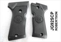 Beretta Factory Grips model 92SB 92FC Compacts Only Black Poly 92SBC JG92SCP 