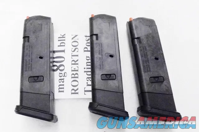 3 Glock 17 19 Magpul 10 round Compliant Magazines fits model 17 19 26 34 45MAG801BLK = MF10017 replacement$15 each & Free Ship
