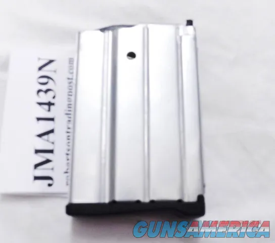 J. Masen Stainless Magazine for Ruger Mini 14 Compliant 10 Shot .223 cal. New Smooth Finish Stainless 1439N Replaces 90339 Mag-10