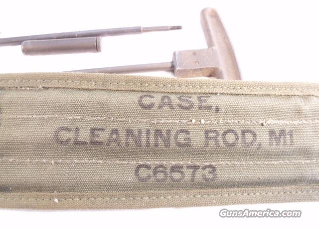 Wwii Us Military Cleaning Rod M1 W Storage Case C6573 W Pistol Cleaning Rod 1859244906