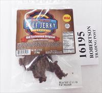 Jeff's Famous Beef Jerky Low Sugar Low Sodium Super Premium Old Fashioned Original Mild 2.75 oz Packages $3 Ship buy 3 ships free Lower 48
