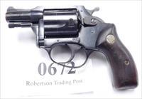 Charter Arms .38 Undercover 2 inch Blue & Walnut Bridgeport 1974 Production Very Good Cold Warrior   