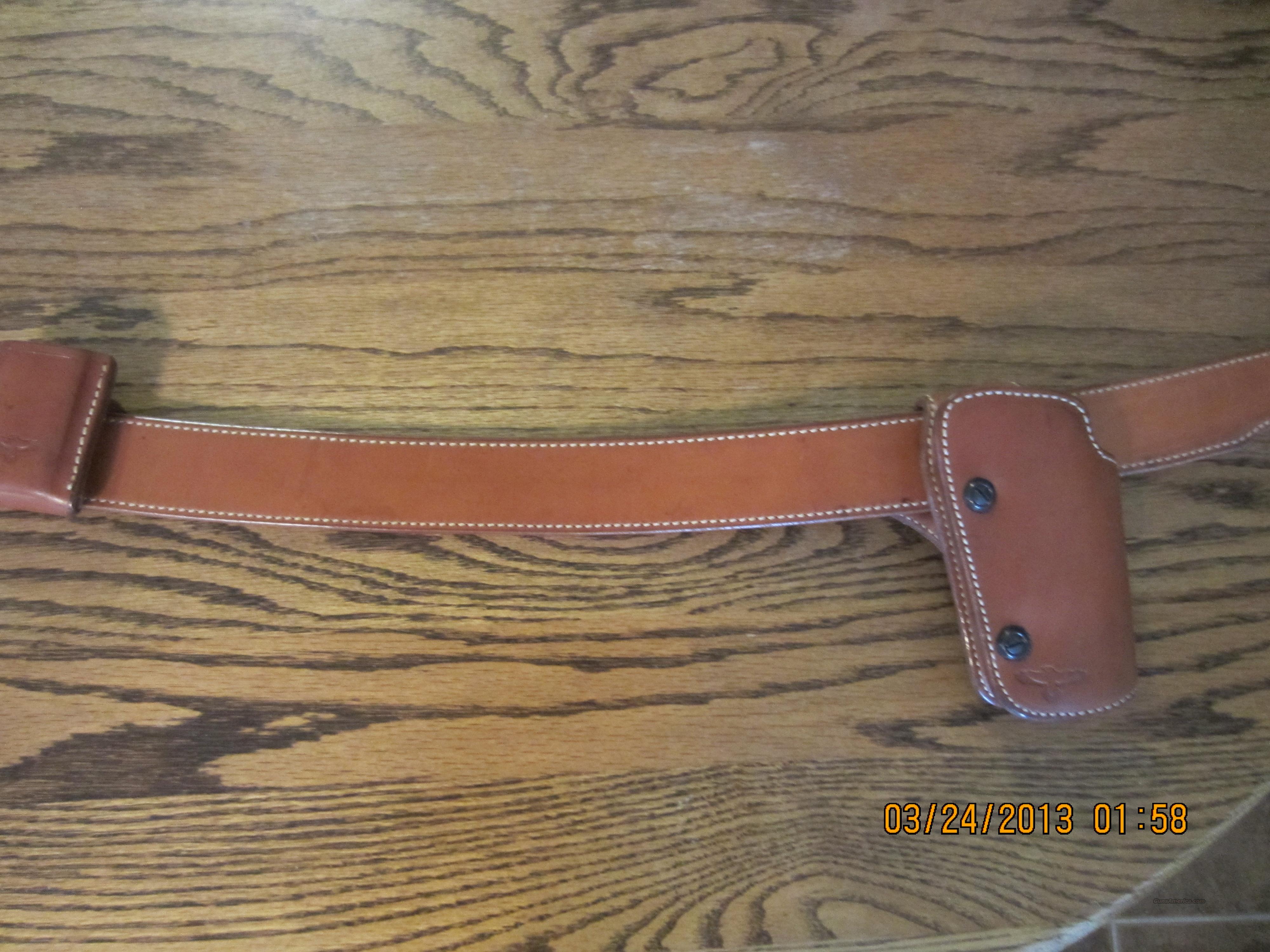 Galco Gunsite belt, holster, and ma... for sale at