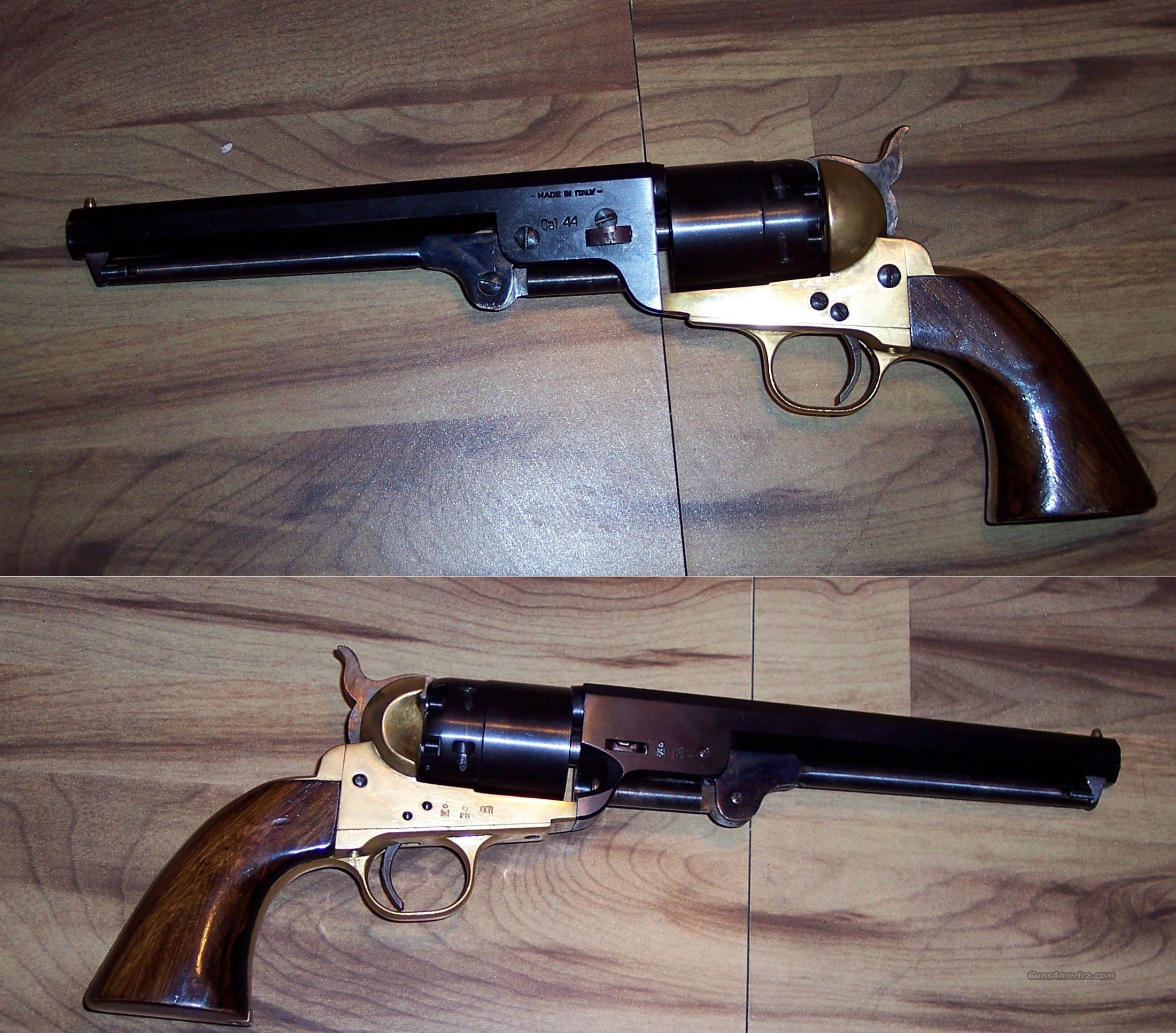 italian made .44 cal black powder p... for sale at