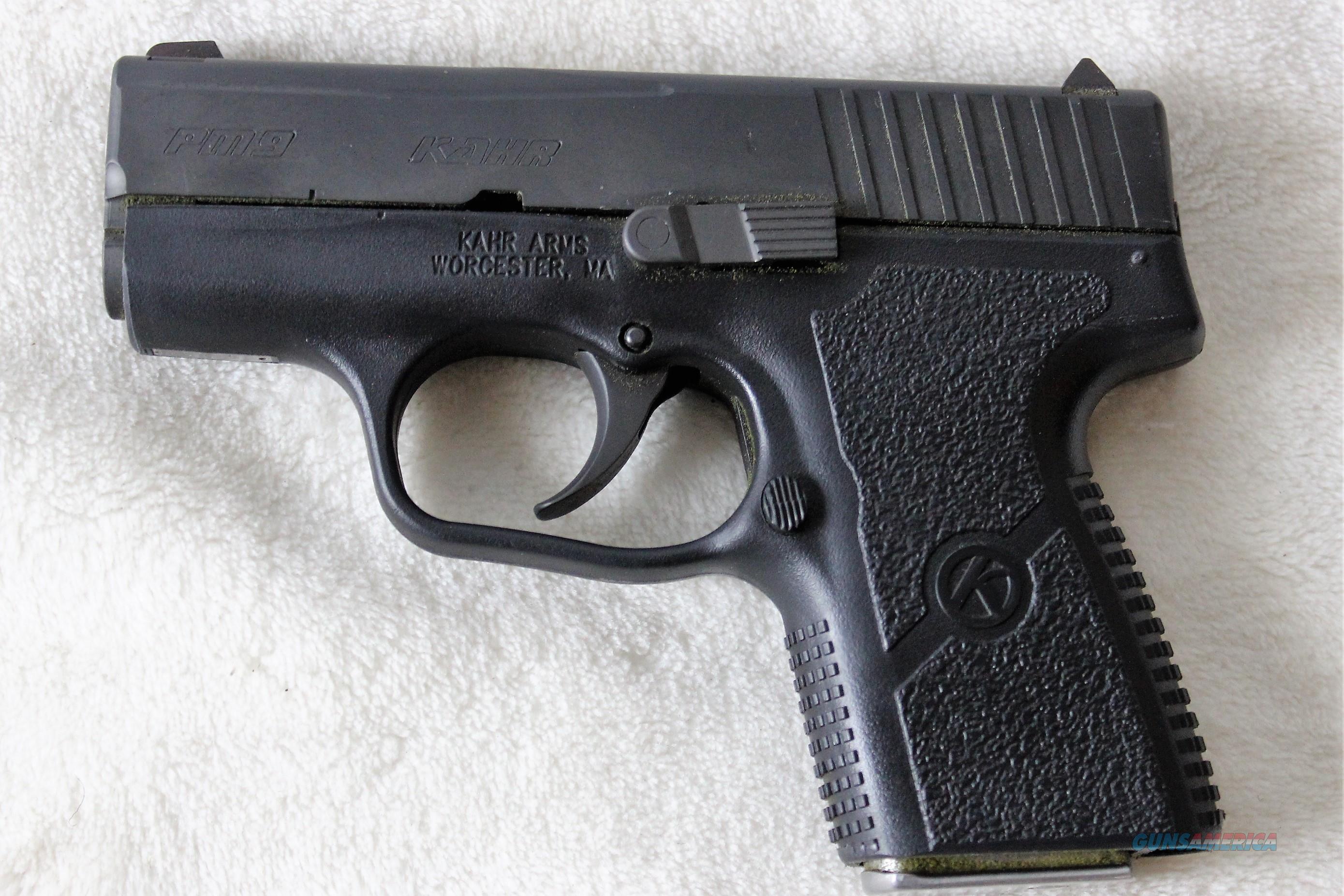 Kahr PM9 pistol 9mm 3" barrel for sale at 995602044