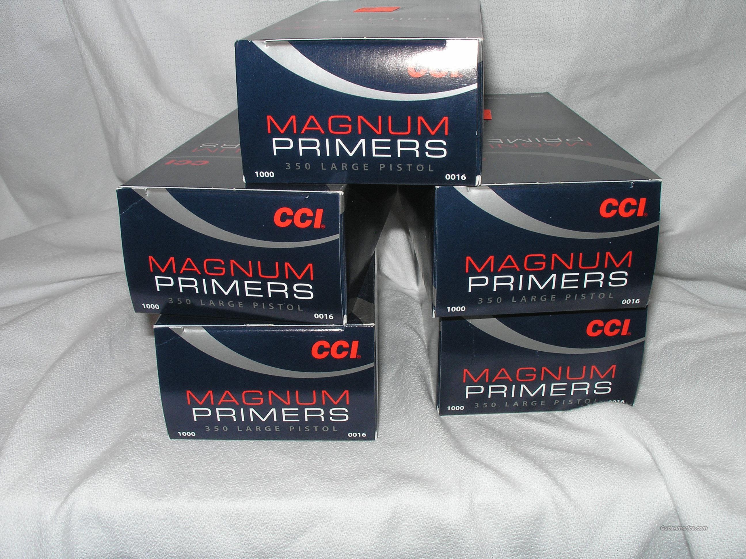 CCI Large Pistol Magnum Primers for sale at 943529951