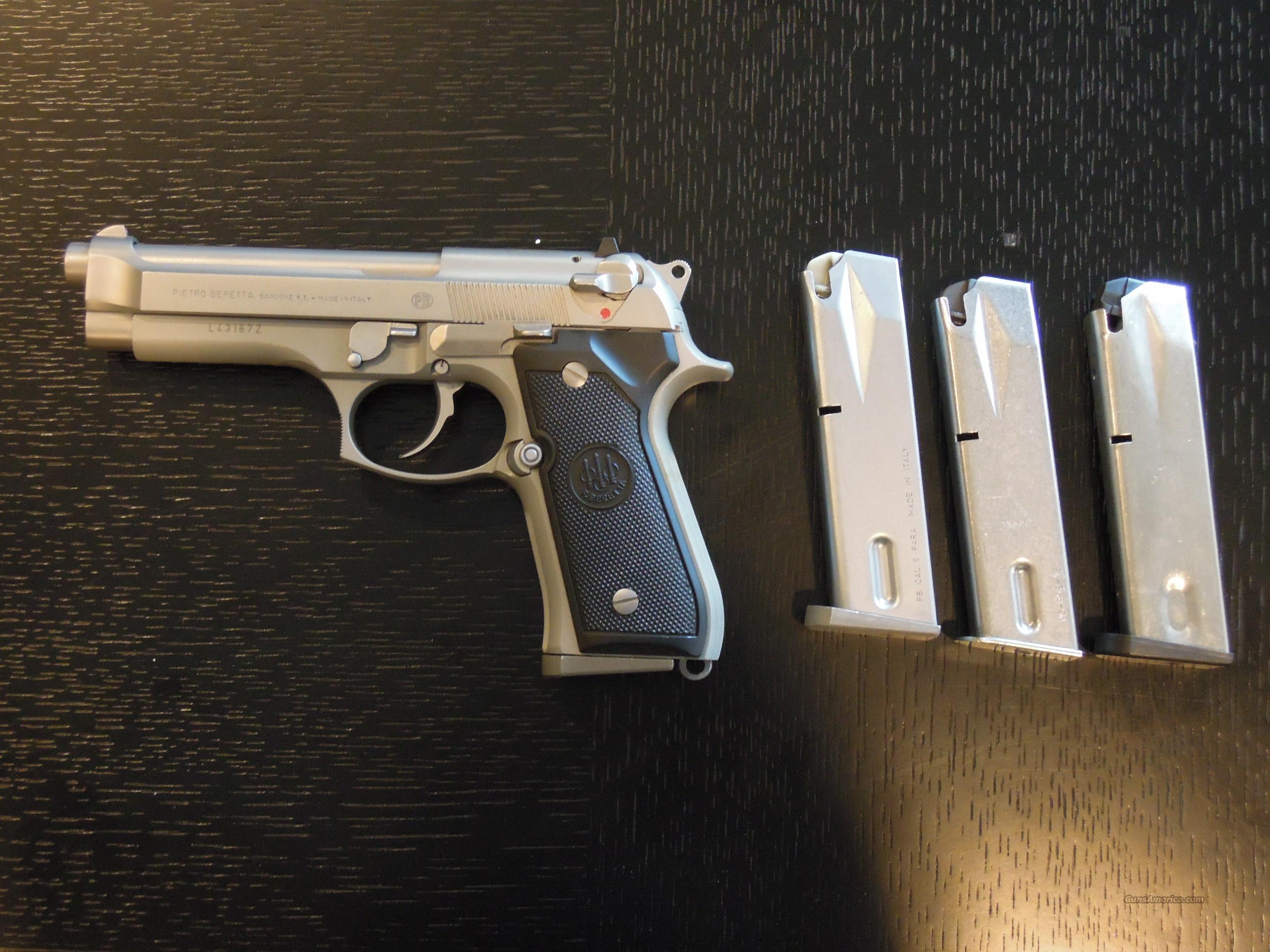 Beretta 92FS 9mm Stainless Steel Ma... for sale at