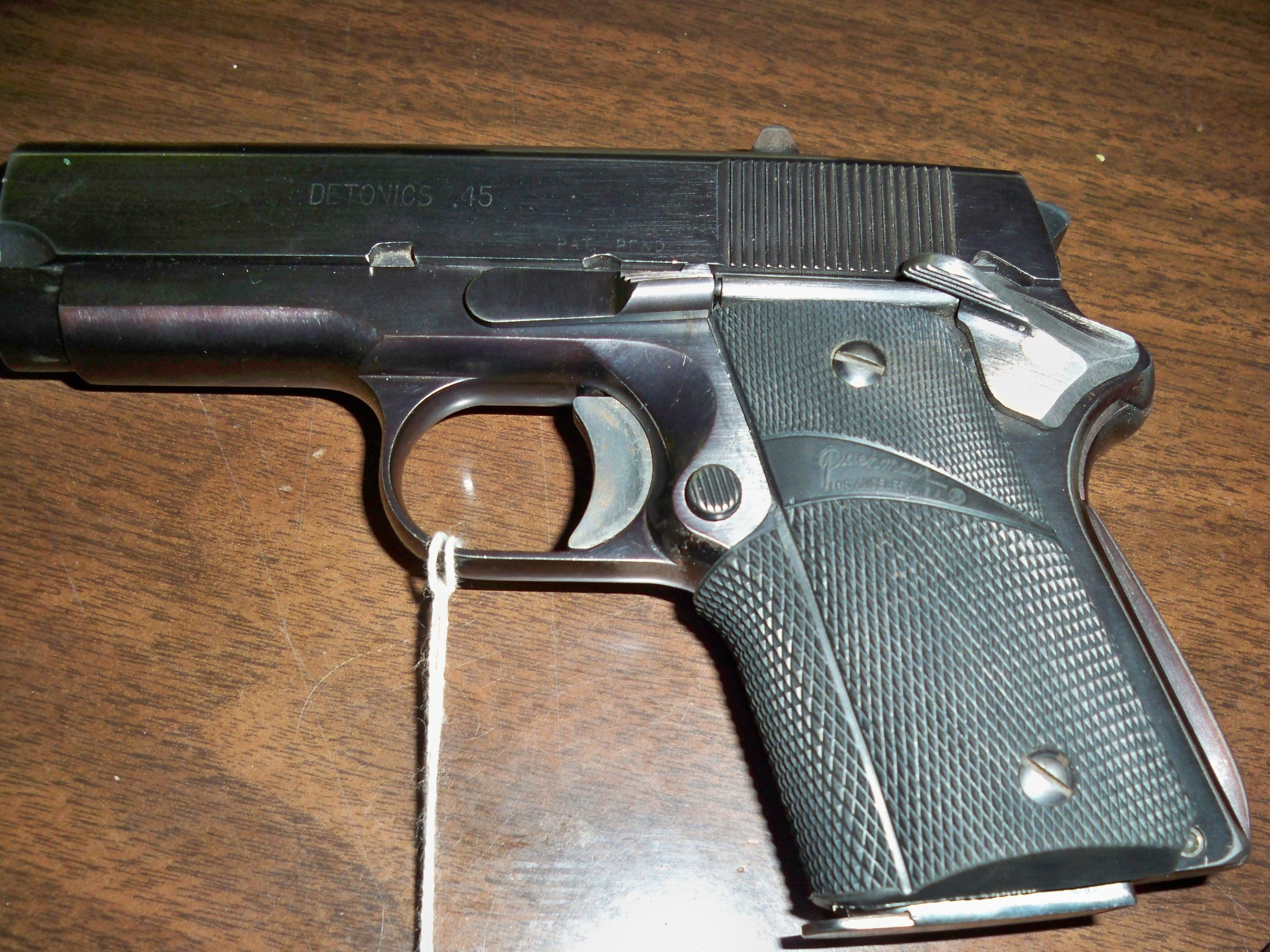 DETONICS 1911 .45 for sale at Gunsamerica.com: 968008846