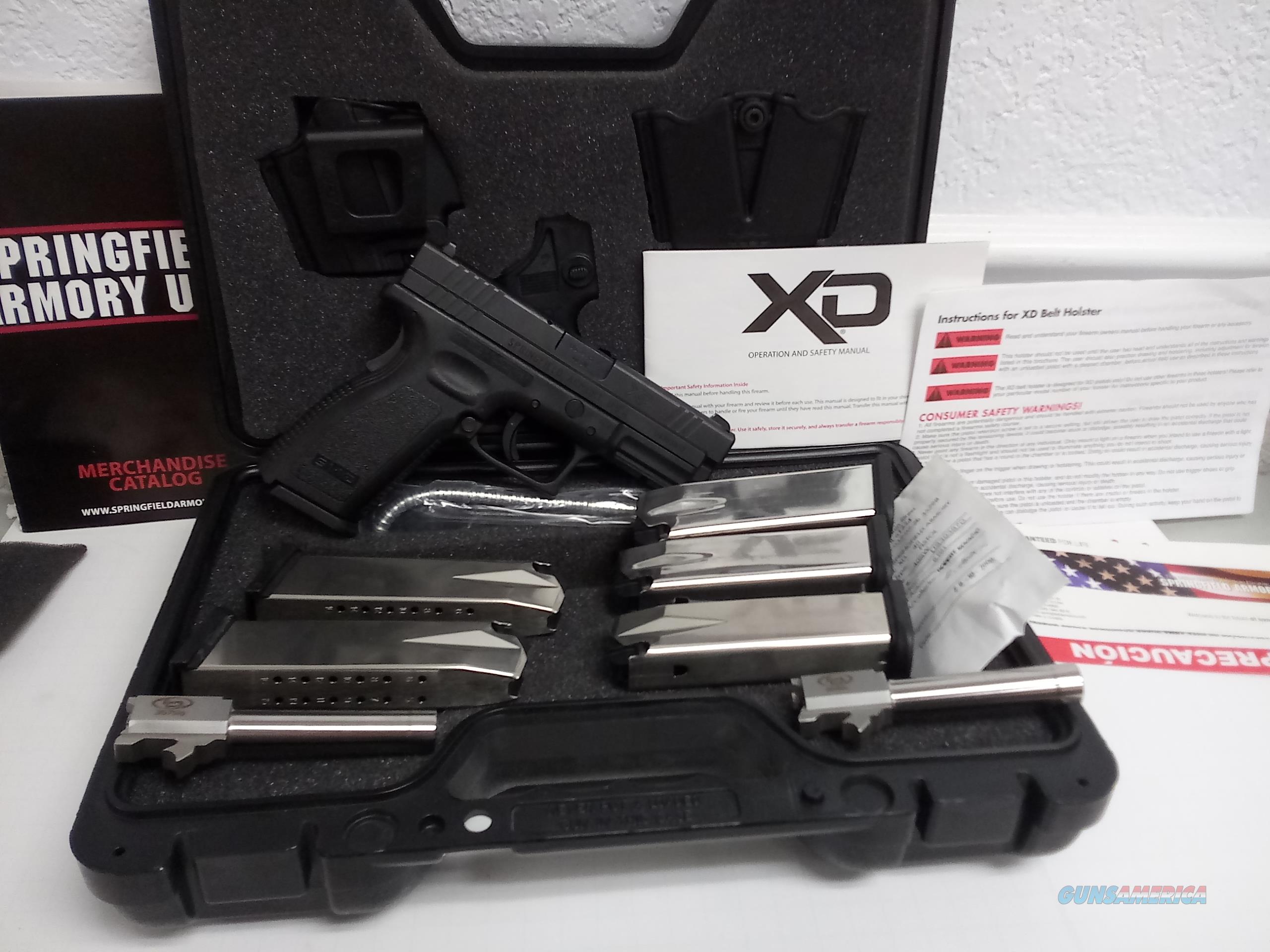 NIB SA XD 40 s&w + 357 sig & 9 mm b... for sale at