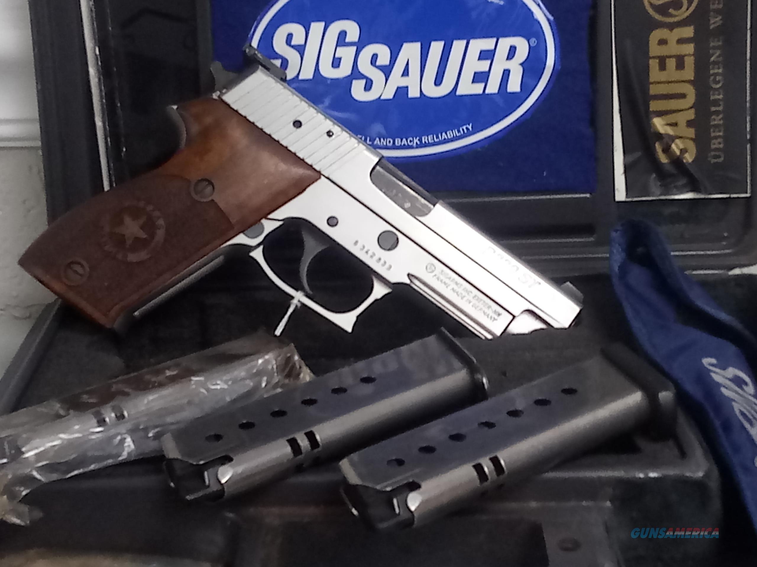 Sig P220st w/Texas Ranger Wood Grip... for sale at