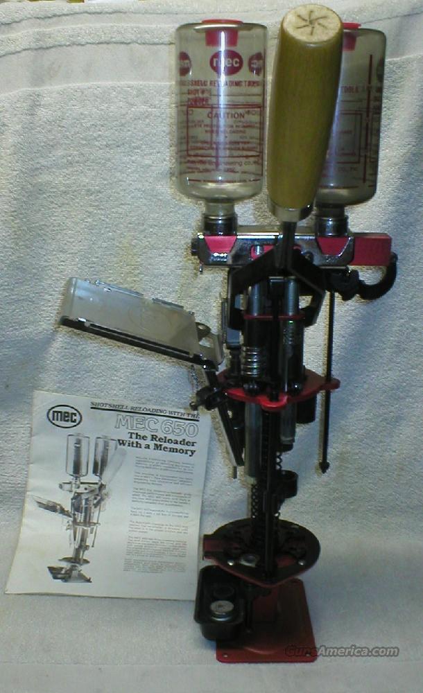 Armslist For Sale Mec 600 Jr. 12 Gauge Press With Auto Primer Feed E50