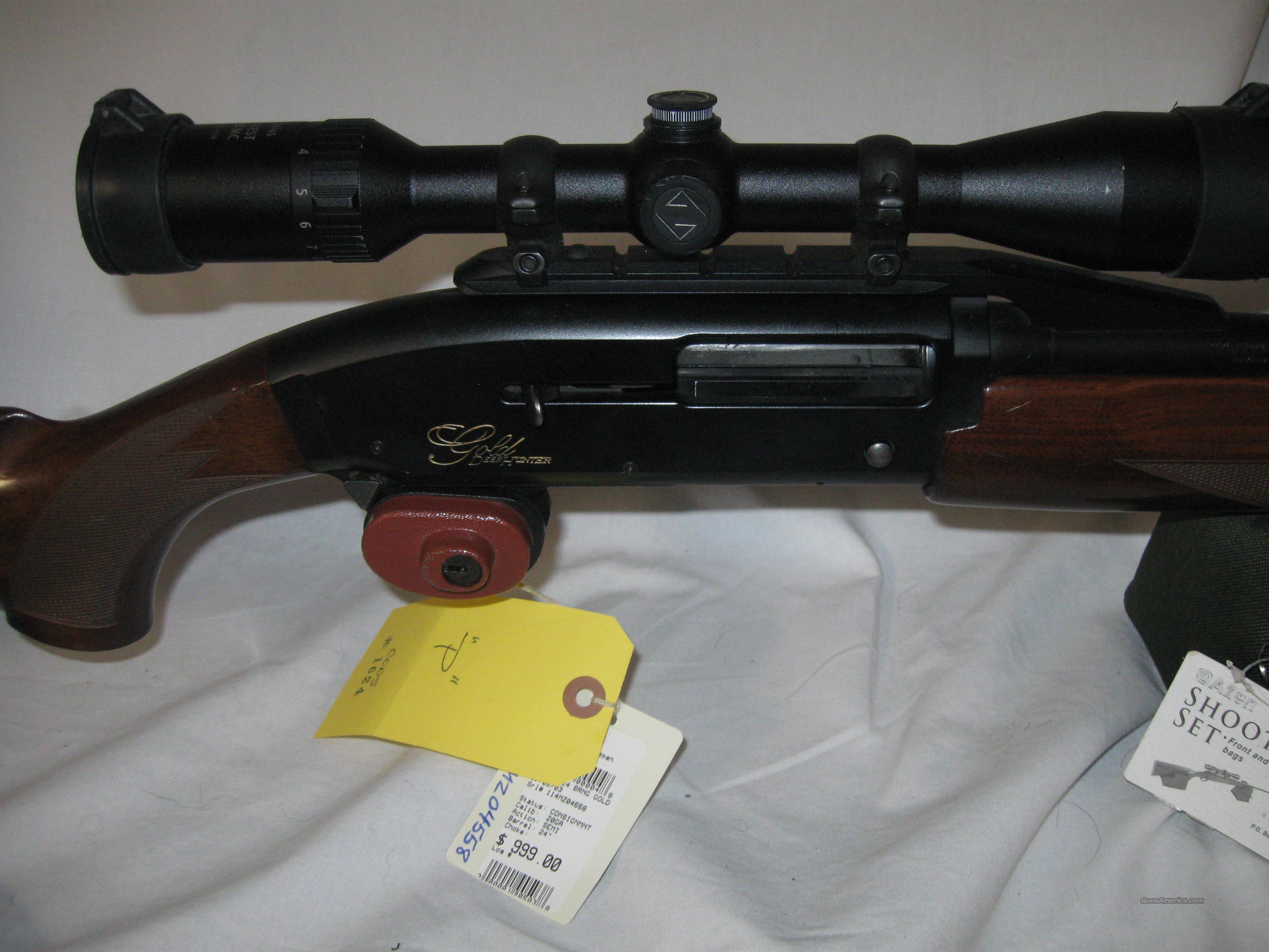 Browning Gold Deer Hunter Slug Gun For Sale