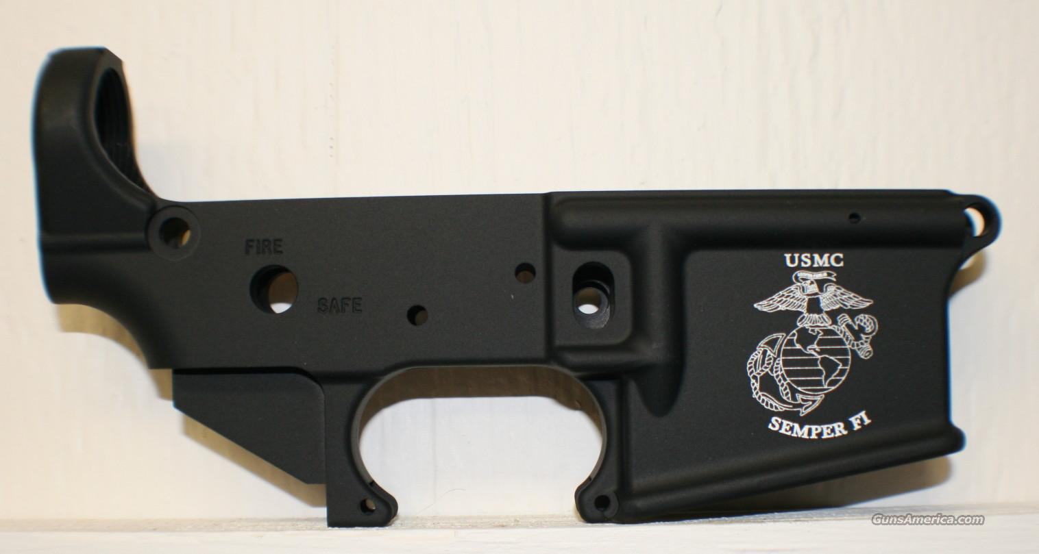 DPMS USMC Engraved AR15 Lower Recei... for sale at