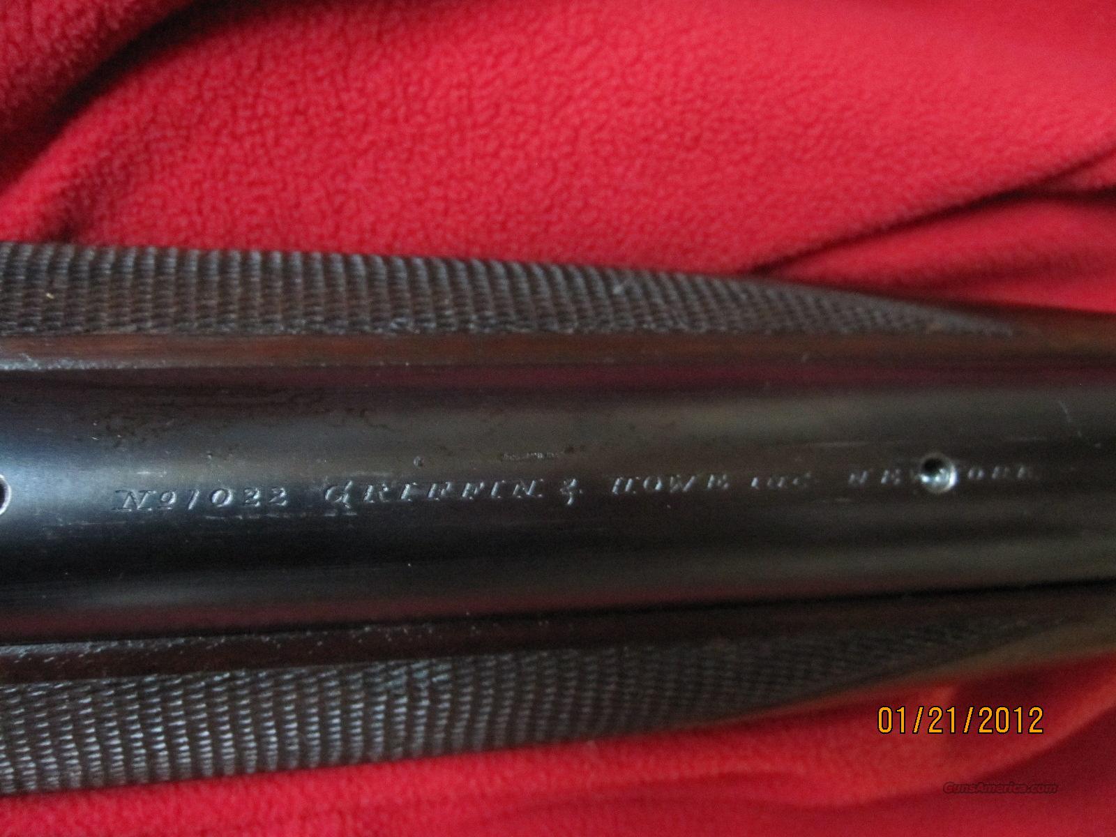 Griffin And Howe Custom Single Shot Rifle Built... for sale