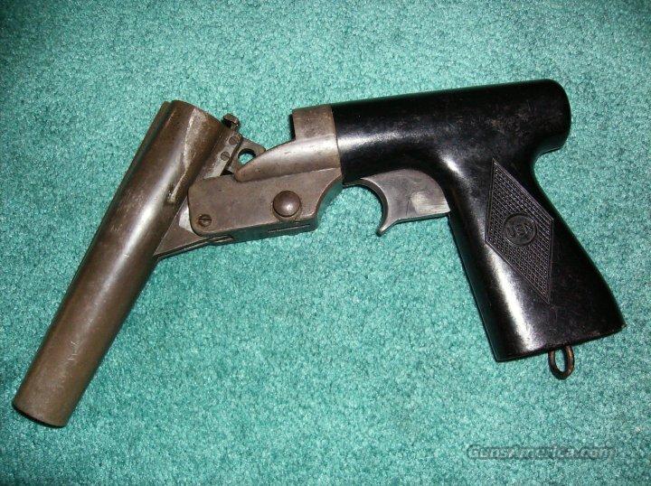 USN Flare Signal Gun Sedgley Mark... for sale at