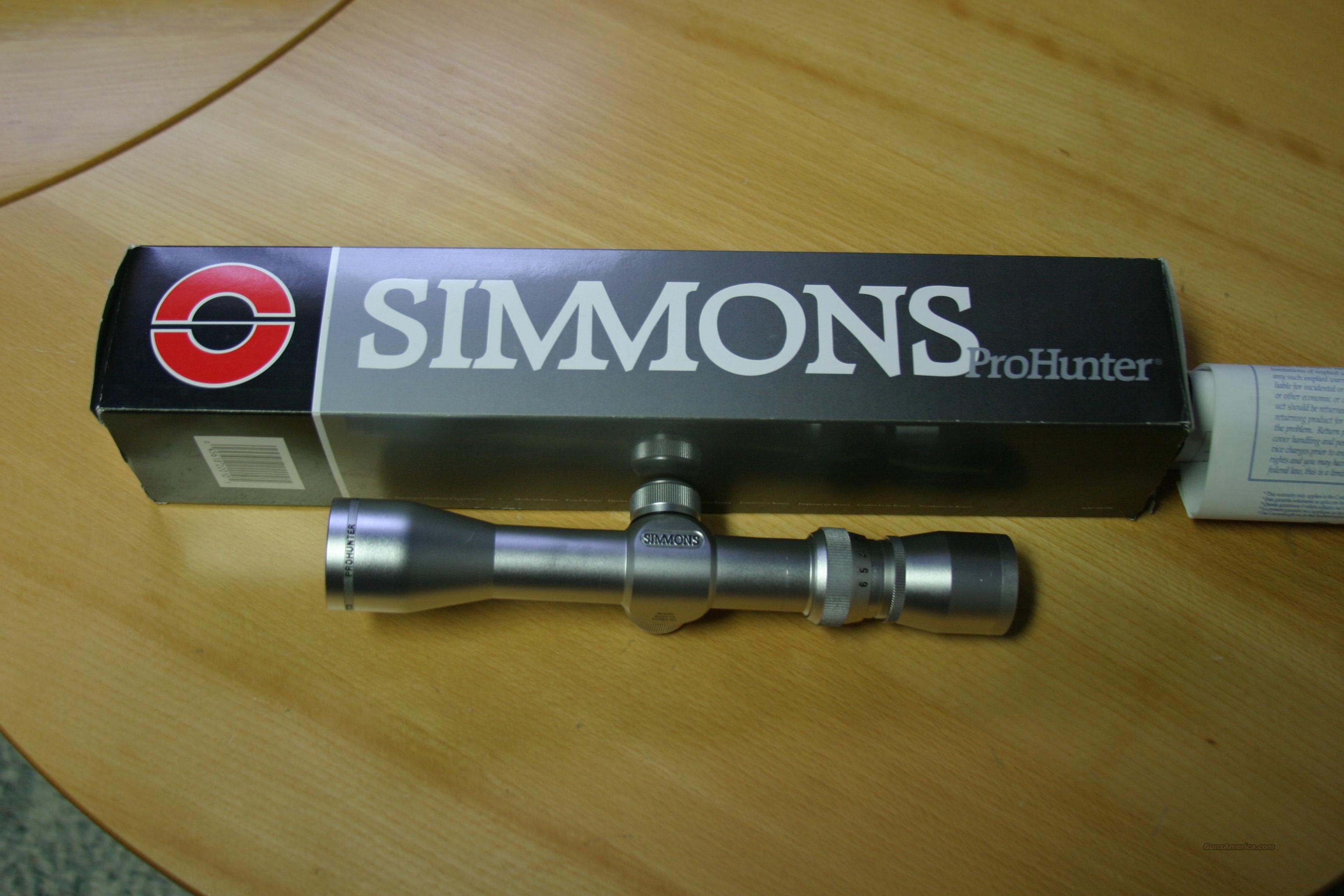 Simmons Prohunter Handgun Scope, 2... for sale at