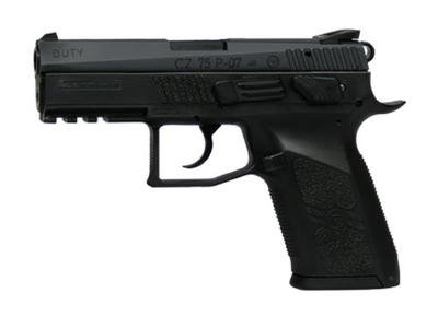 The CZ P-07 Duty in .40 S&W is at least a 9.5 on the coolness scale, and the features that make it so good looking are as much as you can expect from a gun you intend to vest your life in
