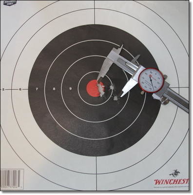 100 Yard groups came in under 1.5 inches consistently with Hornady Superformance in the 165grain GMX bullet. This one is 1.33 inches.