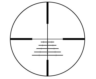 The BRX and BRH are Swarovskis version of the ranging reticle, but they have a novel approach to it. Rather than tell you that you are limited to one power on the scope and one ammo choice for ranging, their ballistics calculator allows you to pick your power, pick your ammo, and it gives you the ability to reset those values.