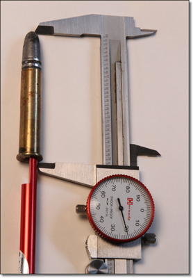 When I have used this tool I have always measured from the tip of the bullet, but if you use the Hornady Bullet Comparator, you can measure from the ogive, which is actually the part of the bullet that engages the rifling