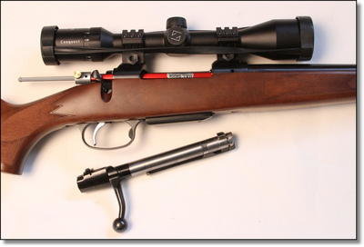 For bolt rifles you have to remove the bolt For bolt rifles you have to remove the bolt