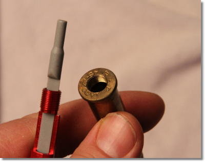 The Hornady Cartridge Overall Length Gauge or O.A.L Gauge, requires a specially modified case you have to order with your gauge. They are caliber specific and you must order one for each caliber you intend to measure