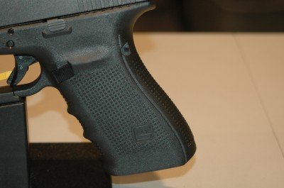 The New G21Gen4 has the multiple back straps (MBS) and textured frame.