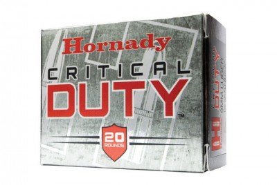 Hornady’s new Critical Duty ammunition combines the expansion quality of Critical Defense with a special InterLock bullet to create loads that exceed the FBI ammo protocol.