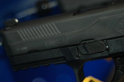 The FNS series had forward cocking serrations, ambi controls, a forward mounting rail for lights/lasers, and night sights as standard.