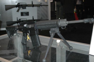 The new AR-10 comes in the Series A that will take third party magazines.