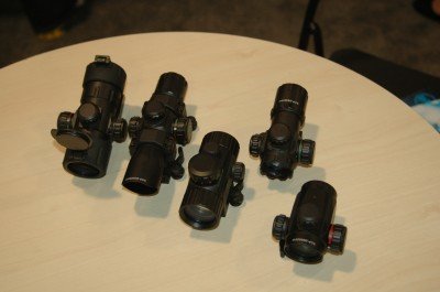 Leapers UTG new line of re-dot scopes cover a wide range of shapes and sizes.